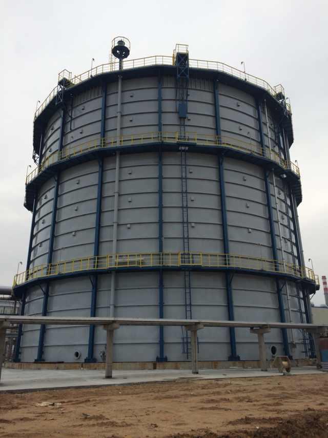 延炼延长石油化工有限公司2万m³橡胶膜密封干式气柜